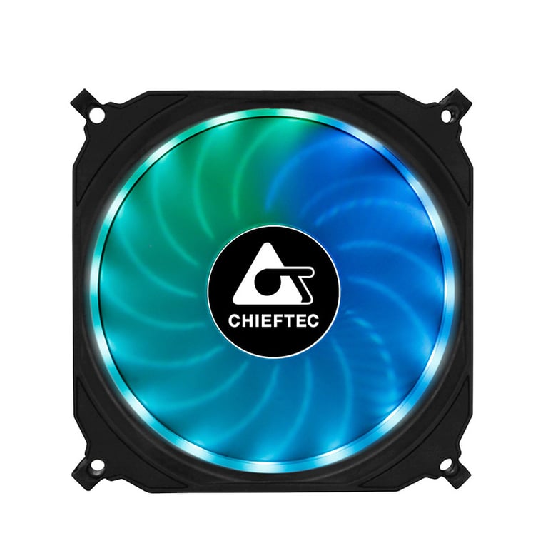 Chieftec CF 1225RGB système de refroidissement d'ordinateur Boitier PC Ventilateur 12 cm Neuf - vue 2