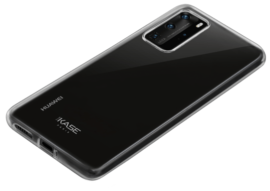 Coque Slim Invisible pour Huawei P40 Pro 1,2 mm, Transparent