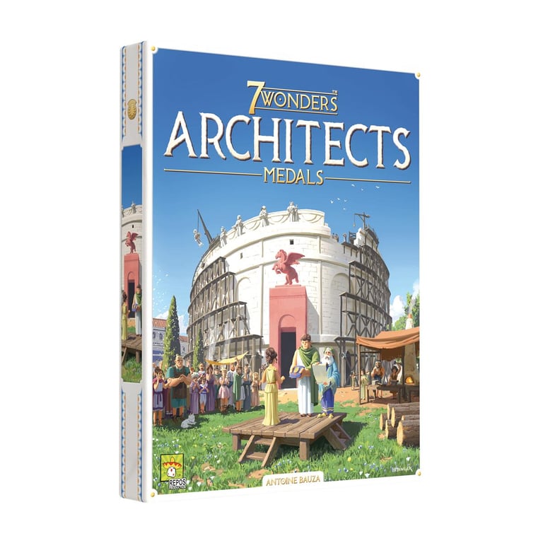 7 Wonders Architects Extension : Medals Asmodee - vue 5