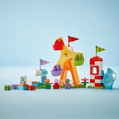 Fête Foraine LEGO DUPLO Peppa Pig 10453 - Amusement et Apprentissage