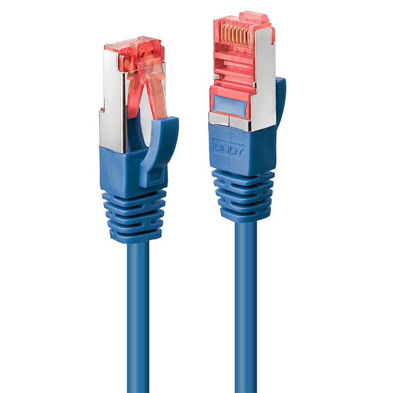 Lindy Rj-45 Cat.6 S/ftp 0.5m Câble De Réseau Bleu 0,5 M Cat6 S/ftp (s-stp)