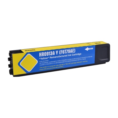 Uprint Cartouche Compatible avec HP F6T79AE Jaune PageWide 352dw 352dn 477dw 577dw 452dw 477dn 452dn 552dw P55250dw Neuf