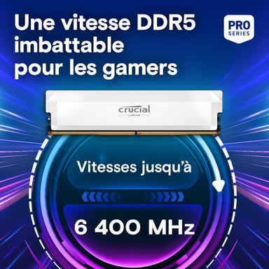 Modulo di memoria Crucial Pro OC 64 GB 2 x 32 GB DDR5 6000 MHz