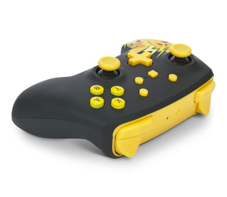PowerA NSGP0016-01 accessoire de jeux vidéo Noir, Jaune Bluetooth Manette de jeu Analogique Nintendo Switch, Nintendo Switch Lite, Nintendo Switch OLED