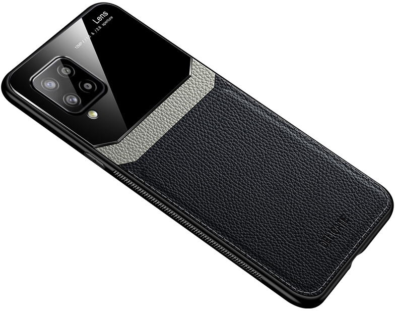 Coque Effet Cuir pour SAMSUNG Galaxy A42 Plexiglass Protection