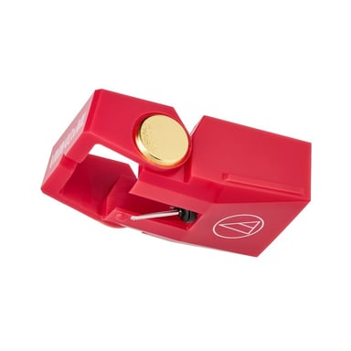 Audio-Technica Cellule de remplacement AT-VMN40xML Microlinear Nude Cantilever aluminium conique Rouge - vue 1