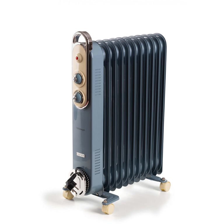 Ariete Vintage Line 825205 Intérieure Chauffage électrique à bain d'huile - vue 2