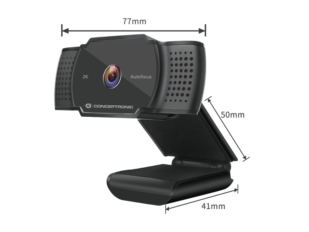 Webcam Conceptronic AMDIS08B – 15,9 MP, 3840 x 2160 pixels, USB 2.0 - vue 6