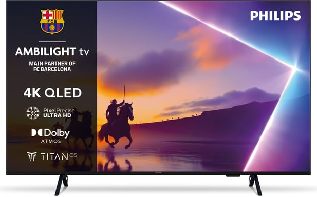 50PUS8400 Ambilight - TV QLED 50 (126 cm) - 4K UHD 3840x2160 - HDR10+ - Smart TV - 3xHDMI