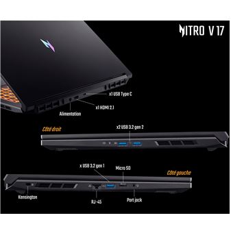 Pc Portable Gamer Acer Nitro ANV17 41 R591 - vue 7