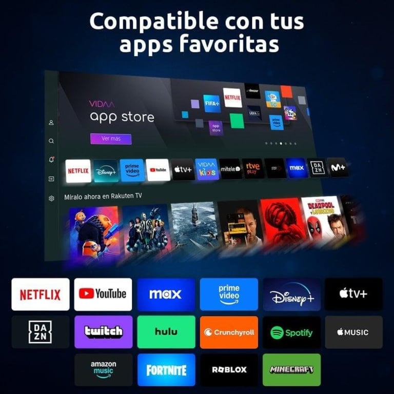 Nilait Prisma 32FD7004SVIOS 32 LED FHD Smart TV VIDAA - vue 3