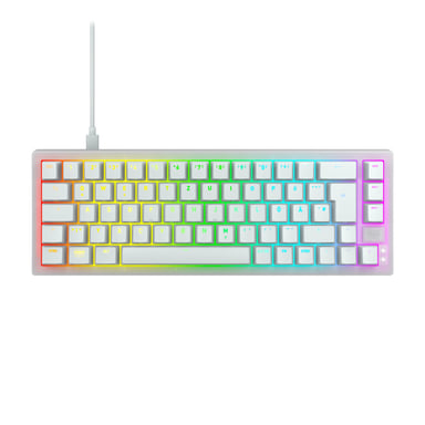 CHERRY K5V2 Compact clavier Gaming USB QWERTZ Allemand Blanc