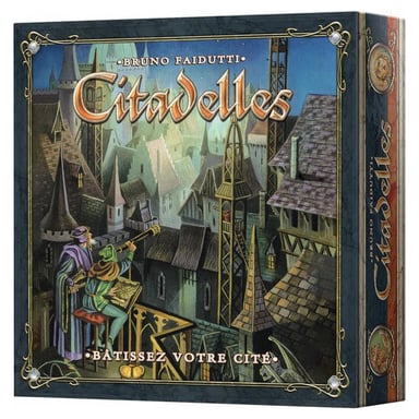 Citadelles: juego de mesa estratégico en pequeño formato