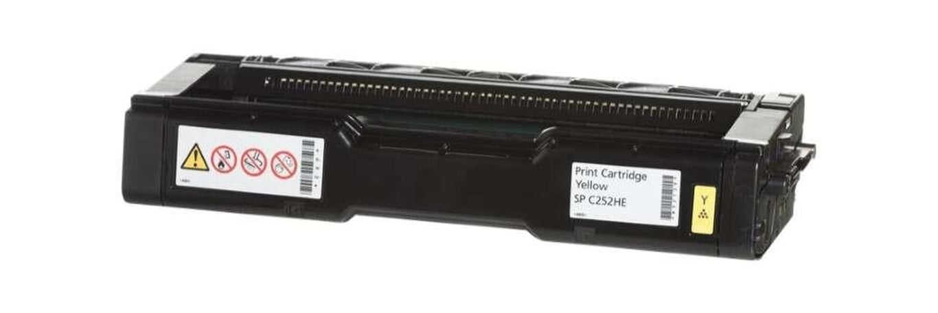 Ricoh À rendement élevé jaune originale cartouche de toner pour Ricoh SP C252DN SP C252SF - vue 3