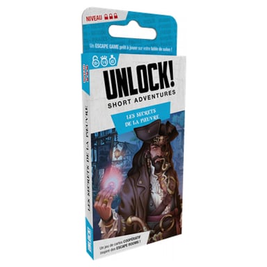 Unlock! Short Adventure : Les Secrets de la Pieuvre - Jeu de Cartes Coopératif