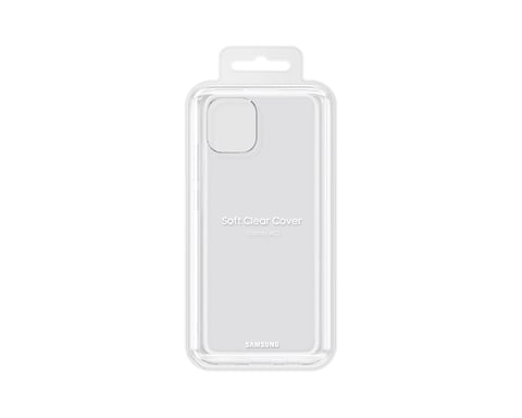 Samsung EF-QA036TTEGEU coque de protection pour téléphones portables 16,5 cm (6.5'') Housse Transparent Samsung SAMSUNG Galaxy A03_EU