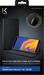 Folio a conchiglia con slot per schede e supporto per Samsung Galaxy J6+ 2018, nero