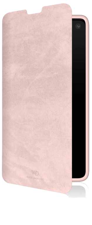 Etui Portefeuille Promise pour Samsung Galaxy S10e, Corail