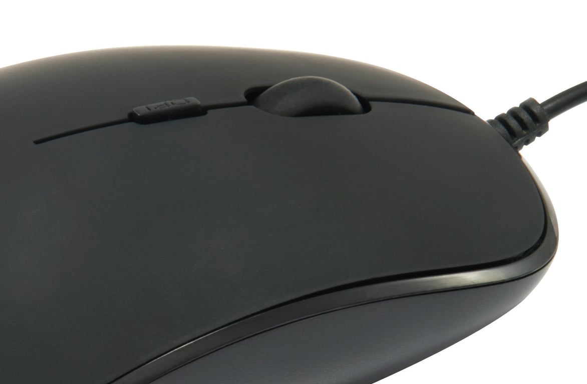 Souris Conceptronic REGAS01B – Ambidextre USB Type-A, 1200 DPI - vue 3