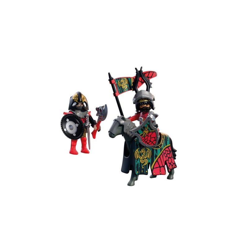 Playmobil Knights 72118 Chef des Chevaliers du Dragon - vue 4