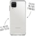 Accezz Coque Xtreme Impact pour Samsung Galaxy A12 - Transparent
