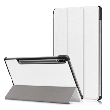 Etui cover Smartcover blanc pour Samsung Galaxy Tab S9 FE+ / Tab S9 FE Plus 12,4 pouces (SM-X610/SM-X616)) - Housse pochette protection blanche