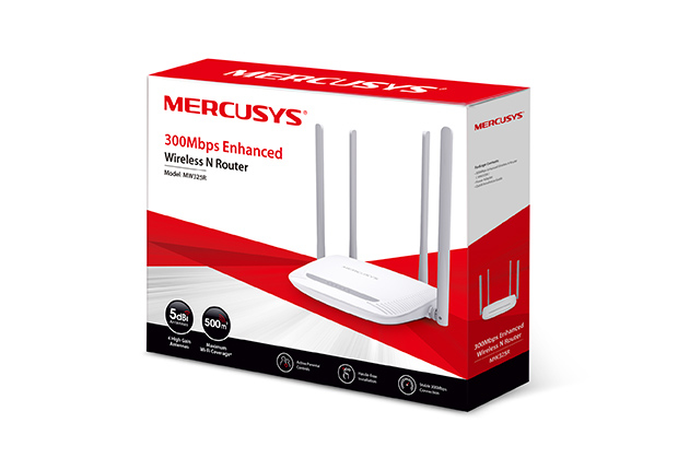 Mercusys MW325R routeur sans fil Fast Ethernet Monobande 2 4 GHz Neuf - vue 3