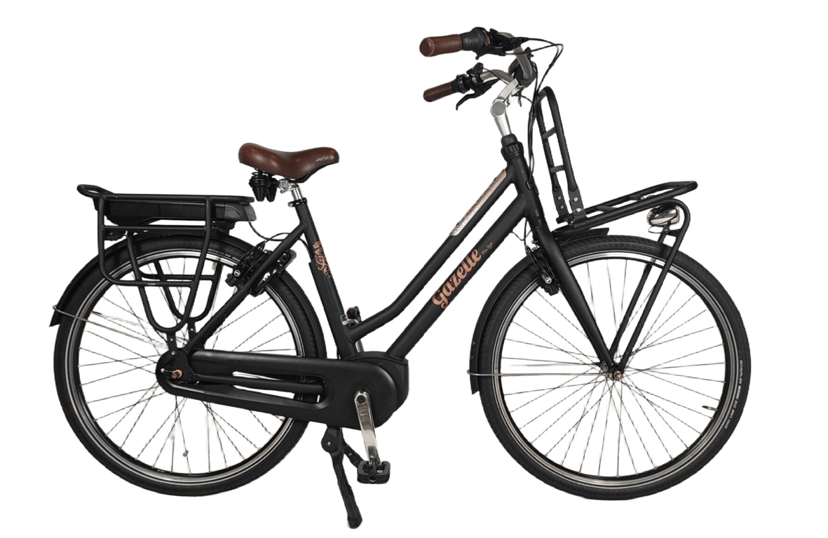 Gazelle Miss Grace C7 + Hmb Platin - Vélo De Ville Électrique Reconditionné - Excellent État