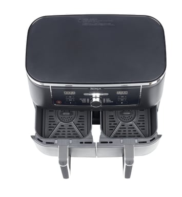Ninja AF400EU friteuse Double 9,5 L Autonome 2470 W Friteuse d'air chaud Noir