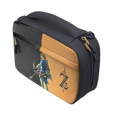 PDP Commuter: Hyrule Hero Link Funda protectora rígida Nintendo Negro, Marrón