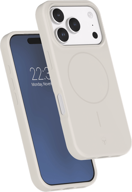 Coque renforcée MagSafe iPhone 17 Pro SILICONE 2m Blanc + Garantie à vie Force Case