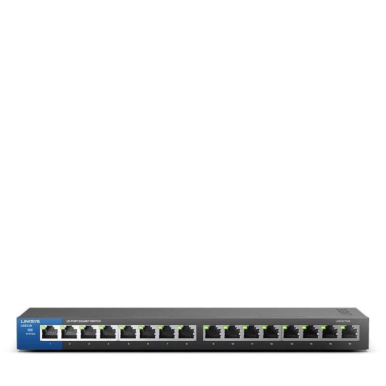 Linksys LGS116 - vue 2