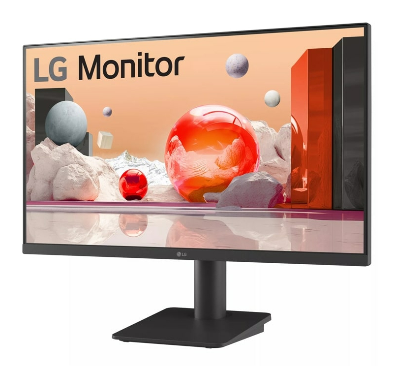 ECRAN LG 27  Noir 27MS550-B 16:9 IPS 5ms 1920×1080 250cd/m2 100Hz 1000:1 2xHDMI 1.4 HPs VESA 75x75 Inclinaison Réglab haut Mode DAS Black Stabilizer Mode Lectur - Neuf