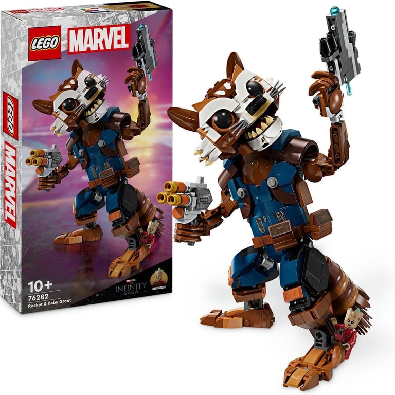 Lego Marvel Rocket Et Bébé Groot 76282 Lego - vue 3