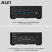 MSI Cubi NUC 1M i3 100U BB 0.84L sized PC Nero Intel SoC (Cubi NUC 1M 14th Gen i3 100U BB)