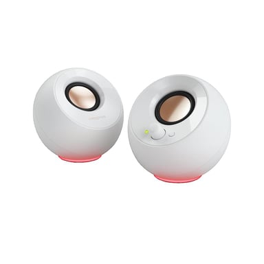 Altavoces Creative Pebble SE RGB 4,4 W Blanco