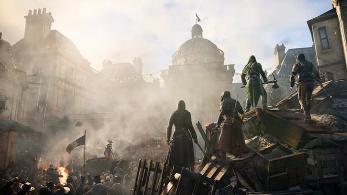 Ubisoft Assassins Creed: Unity Special Edition, PS4 Standard+DLC Italien PlayStation 4
