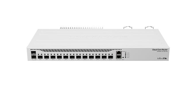 Mikrotik CCR2004-1G-12S+2XS Router connesso Gigabit Ethernet Bianco