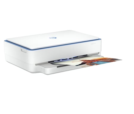 Stampante HP ENVY HP 6010e All-in-One, a colori, per la casa e l'ufficio, stampa, copia, scansione, wireless; HP+; idoneità all'inchiostro istantaneo HP; stampa da telefono o tablet