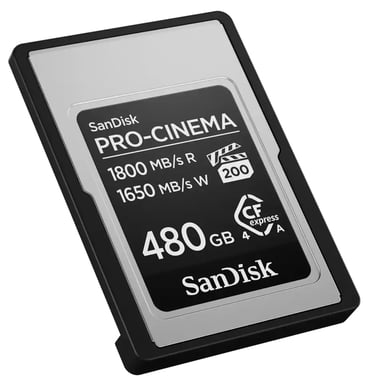 SanDisk PRO-CINEMA CFexpress Type A Card - 480GB 480 Go