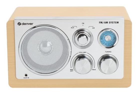 Radio Denver TR-63LW – AM/FM, Portable, Entrée AUX, Analogique