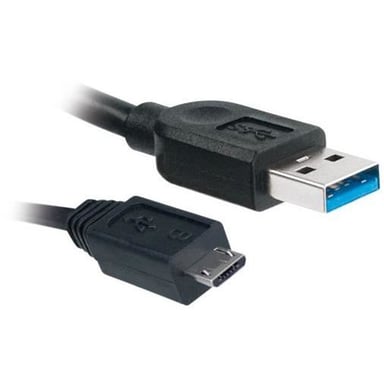 APM Cable USB 2.0 USB-A/Micro USB - Macho/Macho - Negro - 1m