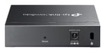 TP-Link Omada ES205G Gestionado Gigabit Ethernet (10/100/1000) Energía sobre Ethernet (PoE) Negro