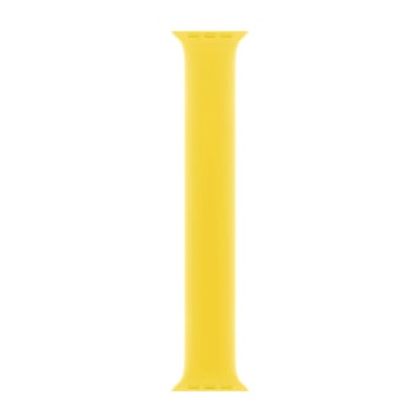 Bracelet Boucle unique en Silicone pour Apple Watch | 44/45/46/49 mm - Taille 11 - Canary Yellow