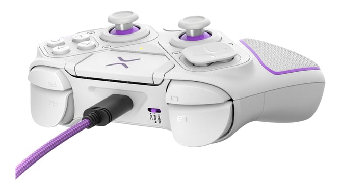 Pdp Victrix Pro BFG Controller senza fili per PS5 PS4 e PC Bianco