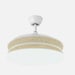 Ventilador de techo Fabrilamp ventilador decorativo 72W blanco/natural