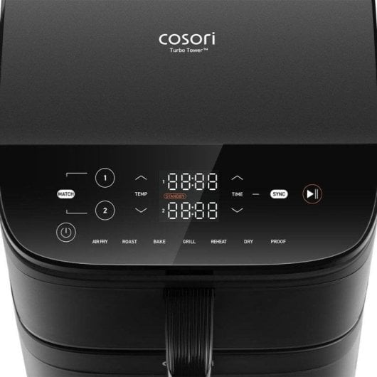 Cosori Turbo Tower Chef Edition Freidora de Aire Negra Neuf - vue 3