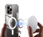 Coque Silicone Aimant pour ''IPHONE 12 Pro'' Magnetique Magsafe Transparente