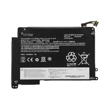 Batería Portátil para Lenovo Thinkpad P40 Yoga 460 53Whr 3C 00Hw020 Sb10F46458
