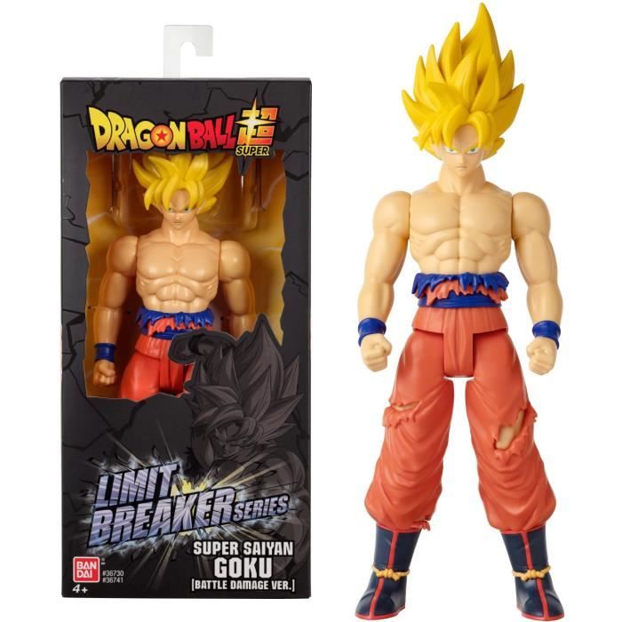 Figurine géante Super Saiyan Goku Battle Damage Ver. BANDAI Dragon Ball 30 cm